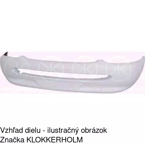 Predný nárazník POLCAR 3207077Q