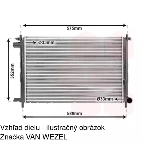 Chladiče vody POLCAR 321008A2 - obr. 3