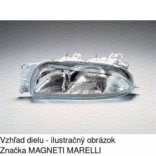 Hlavný reflektor POLCAR 3210103E