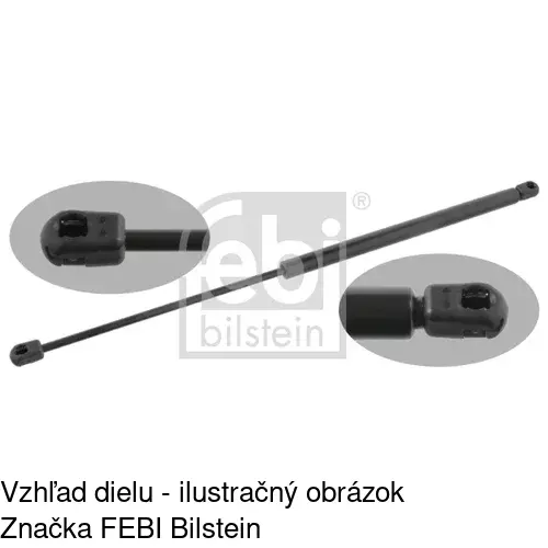 Plynová pružina POLCAR 3210ABD - obr. 3