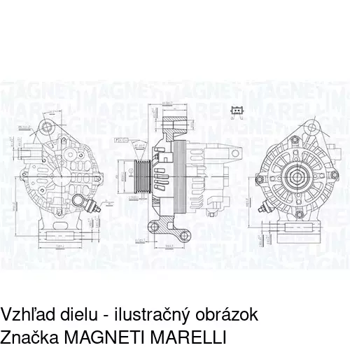 Predný blatník POLCAR 321101 - obr. 1