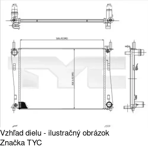 Chladiče vody POLCAR 321208A2