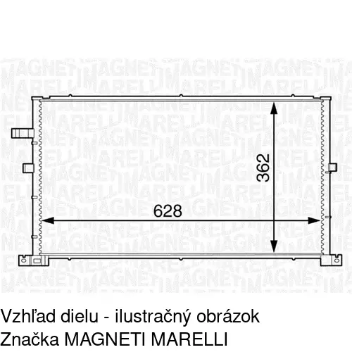 Chladiče klimatizácie POLCAR 3218K8C2S