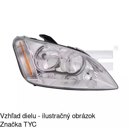 Hlavný reflektor 3235090E /POLCAR/