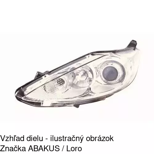 Hlavný reflektor POLCAR 3238092E - obr. 3