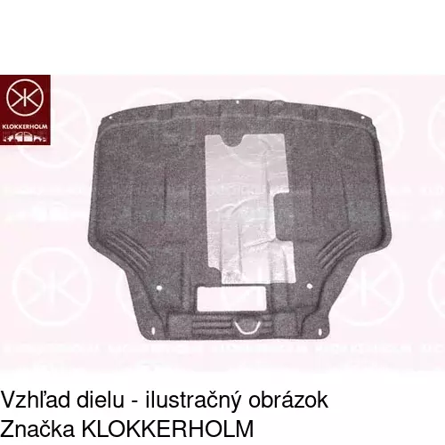 Kryt motora POLCAR 323834-6