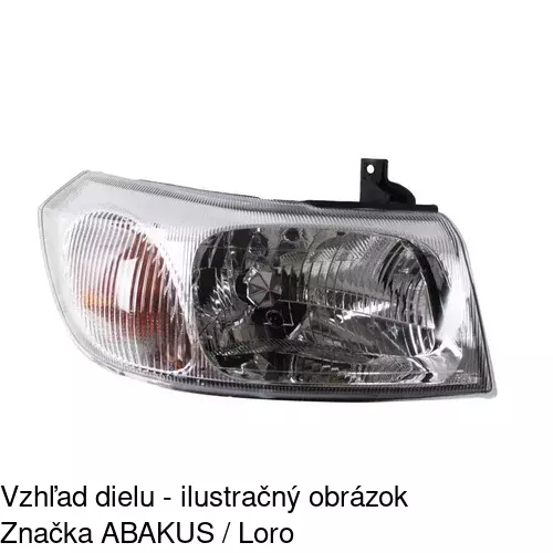 Hlavný reflektor POLCAR 3247104E