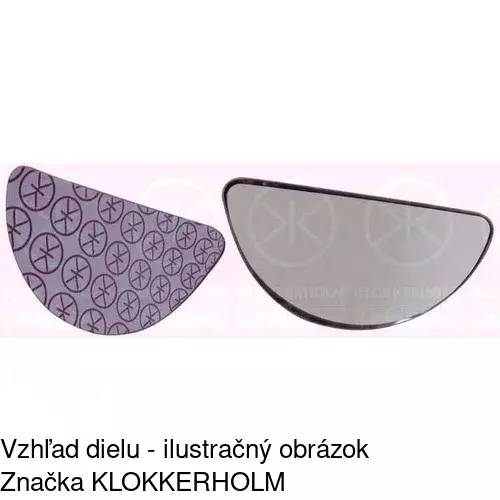 Sklo vonkajšieho zrkadla POLCAR 3247548E - obr. 5