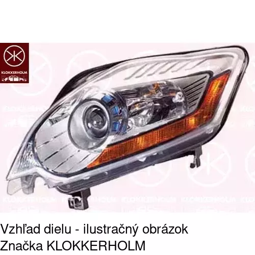 Hlavný reflektor POLCAR 3252091E