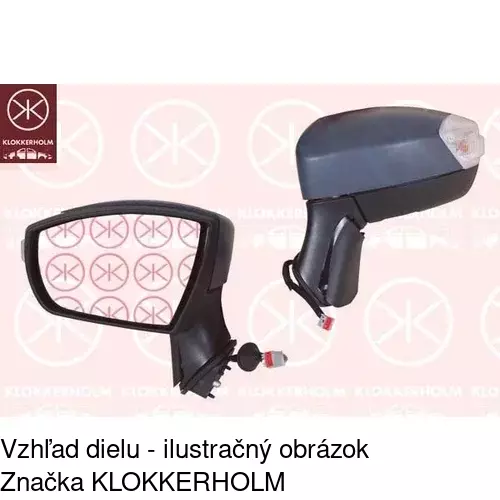 Vonkajšie zrkadlo 3252524S /POLCAR/ - obr. 1