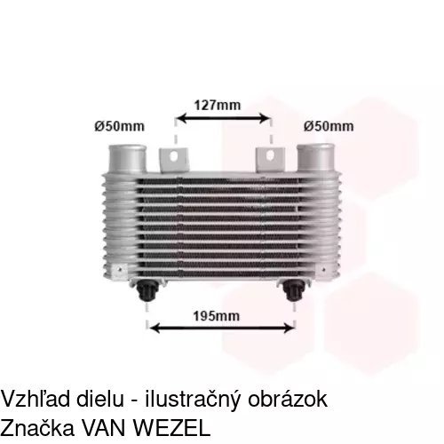 Chladiče vzduchu (Intercoolery) POLCAR 3268J8-1