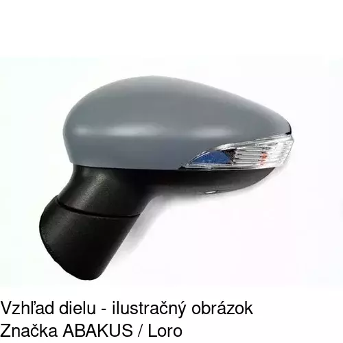 Vonkajšie zrkadlo POLCAR 32B1514M - obr. 4