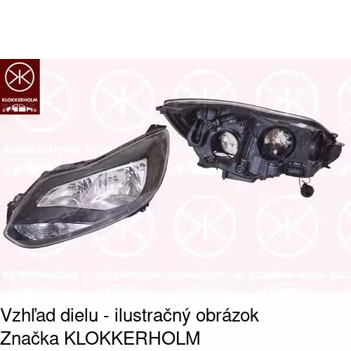 Hlavný reflektor POLCAR 32C1102E