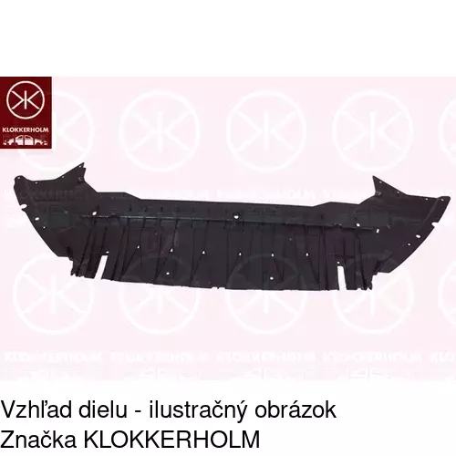 Dolný kryt nárazníka POLCAR 32D1345Q