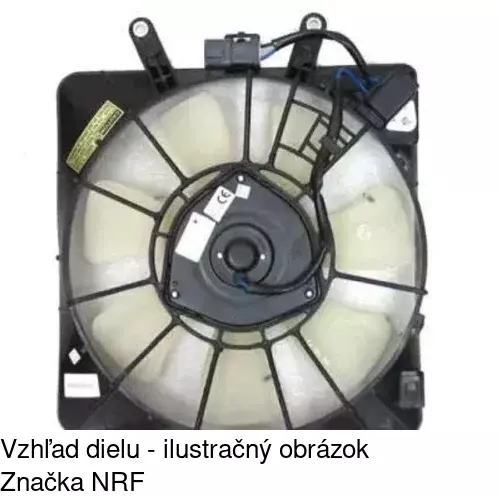 Ventilátory chladičov POLCAR 383523W2