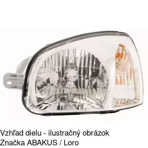 Hlavný reflektor POLCAR 4050101E - obr. 1