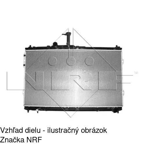 Chladiče vody POLCAR 406408-1