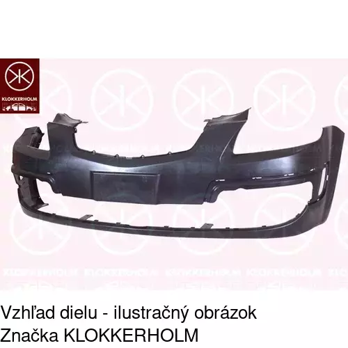 Predný nárazník POLCAR 411707