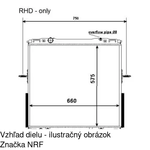 Chladiče vody POLCAR 417008-3