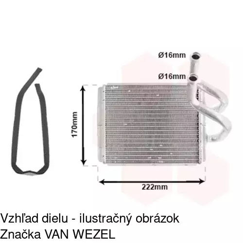 Radiátory POLCAR 4170N8-1 - obr. 3