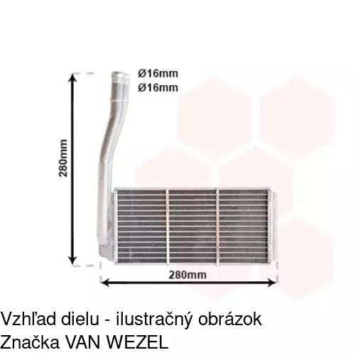 Radiátory POLCAR 4310N8-1 - obr. 1