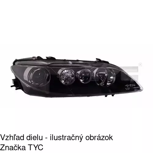 Hlavný reflektor POLCAR 4519102U