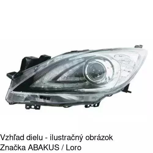 Hlavný reflektor POLCAR 4542092E