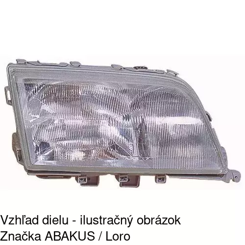 Hlavný reflektor POLCAR 5002090E - obr. 1