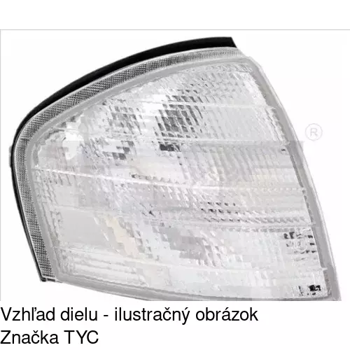 Predná smerovka POLCAR 5002196E