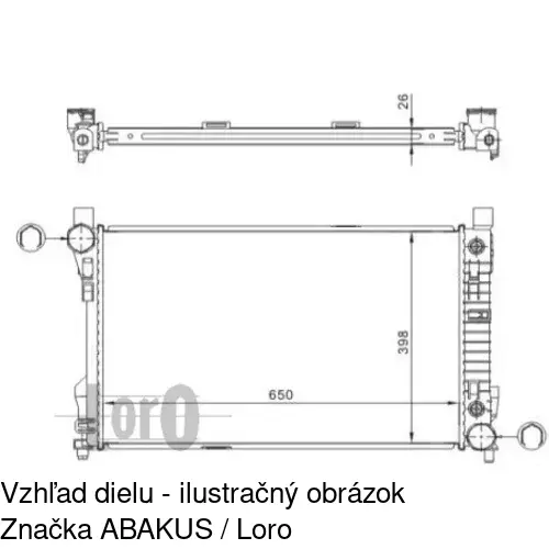 Chladiče vody POLCAR 5003085X - obr. 4