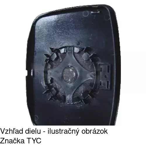 Vonkajšie zrkadlo POLCAR 501251-E - obr. 3