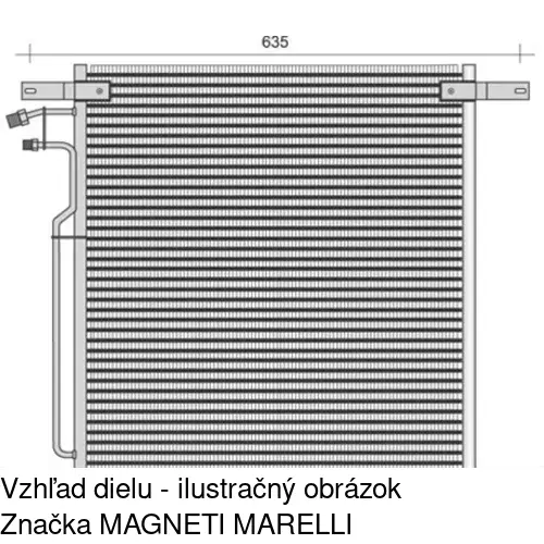 Chladiče klimatizácie POLCAR 5012K8C1