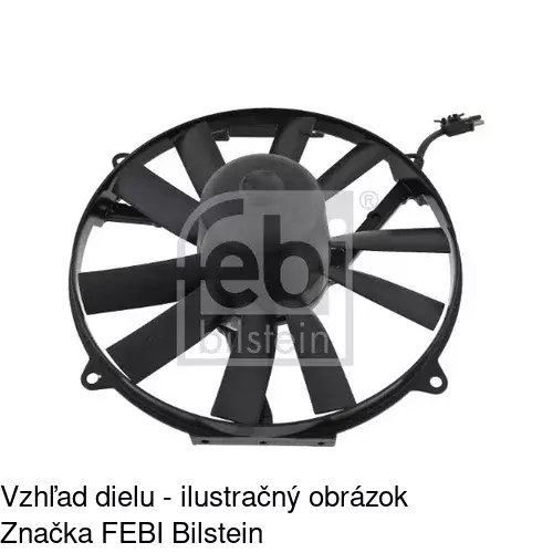 Ventilátory chladičov POLCAR 501423W2