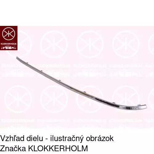 Lišta nárazníka POLCAR 50159612 - obr. 1