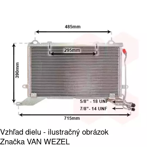 Chladiče klimatizácie POLCAR 5015K8C4S - obr. 3