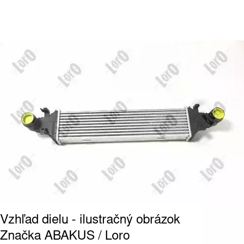 Chladiče vzduchu (Intercoolery) POLCAR 5018J8-2 - obr. 3