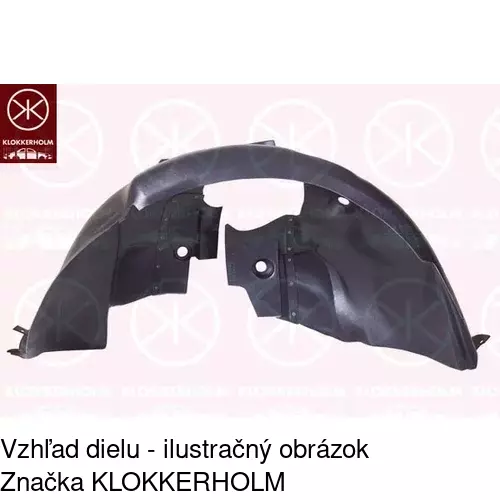 Podblatník (plast) POLCAR 5040FP1T