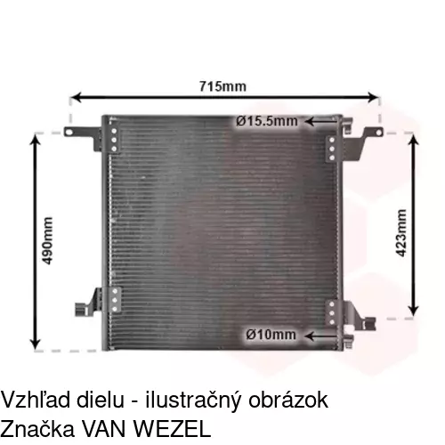 Chladiče klimatizácie POLCAR 5044K8C2S - obr. 3