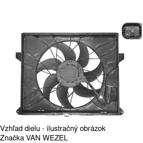 Ventilátory chladičov POLCAR 504523W1 - obr. 2