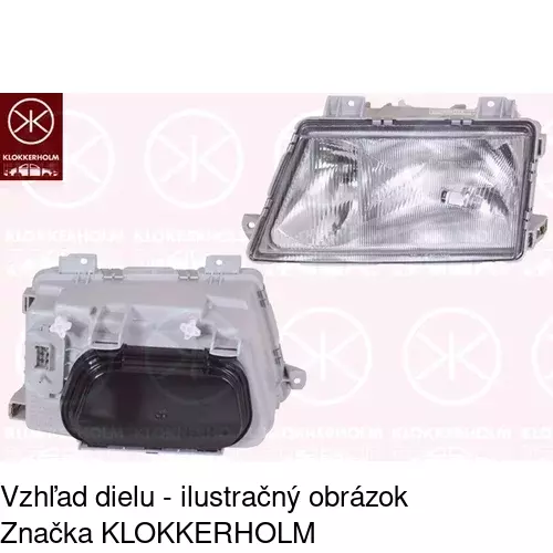 Hlavný reflektor POLCAR 5062103E - obr. 2