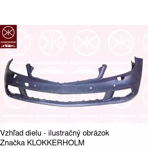 Predný nárazník POLCAR 507007