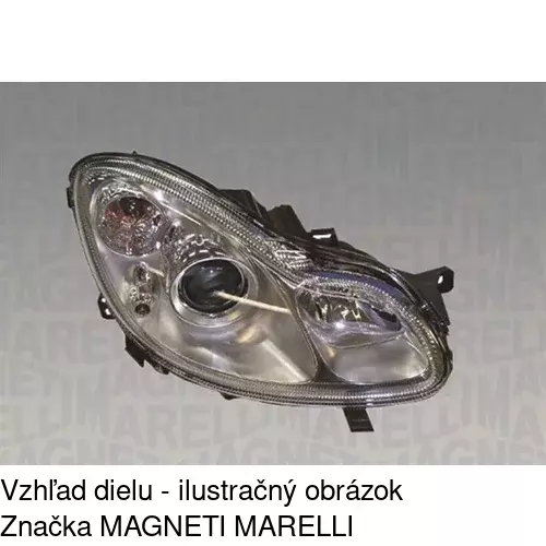 Hlavný reflektor POLCAR 509810-U - obr. 3