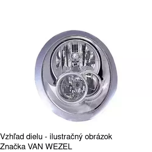 Hlavný reflektor POLCAR 5101093U - obr. 5