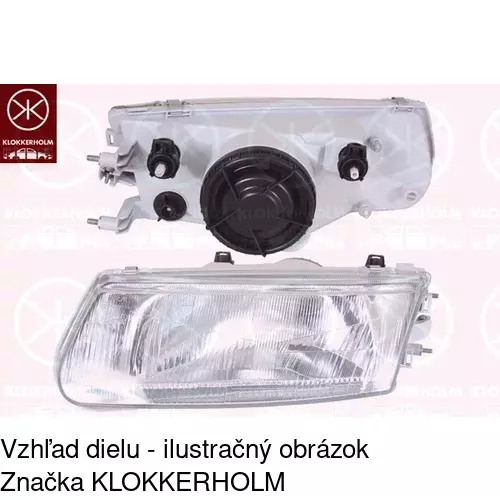 Hlavný reflektor POLCAR 521009-E - obr. 1