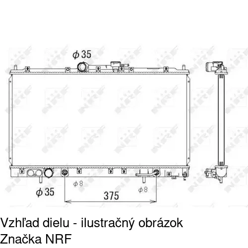 Chladiče vody POLCAR 522208-4