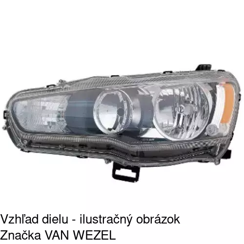 Hlavný reflektor POLCAR 523409-E - obr. 4