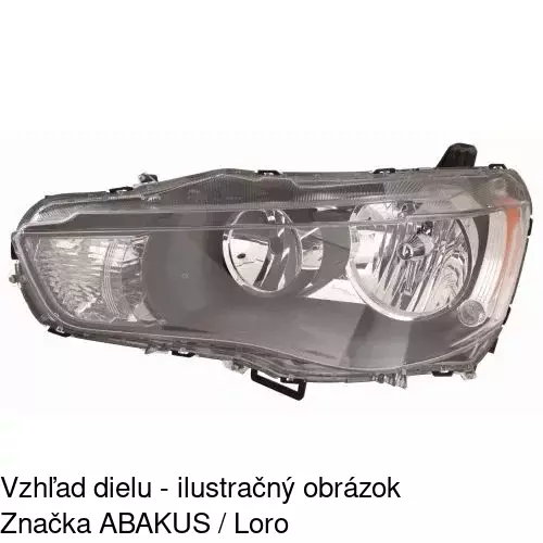 Hlavný reflektor POLCAR 526709-E