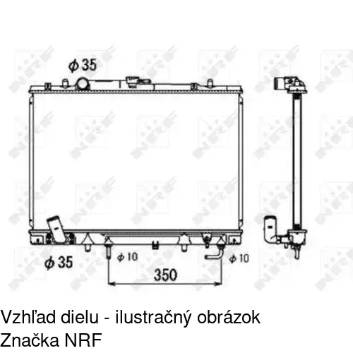 Chladiče vody POLCAR 527308-2