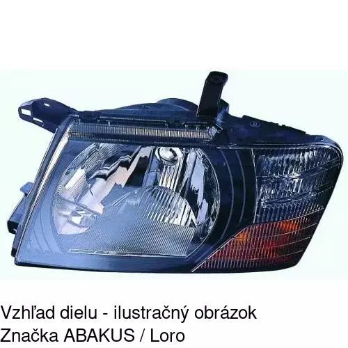 Hlavný reflektor POLCAR 5274091E