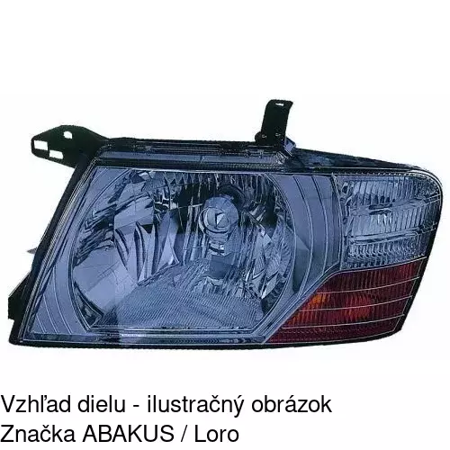 Hlavný reflektor POLCAR 5275091E